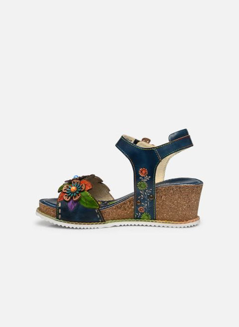 Laura Vita Bonito 05 Jeans Womens Casual Comfort Leather Stylish Sandals