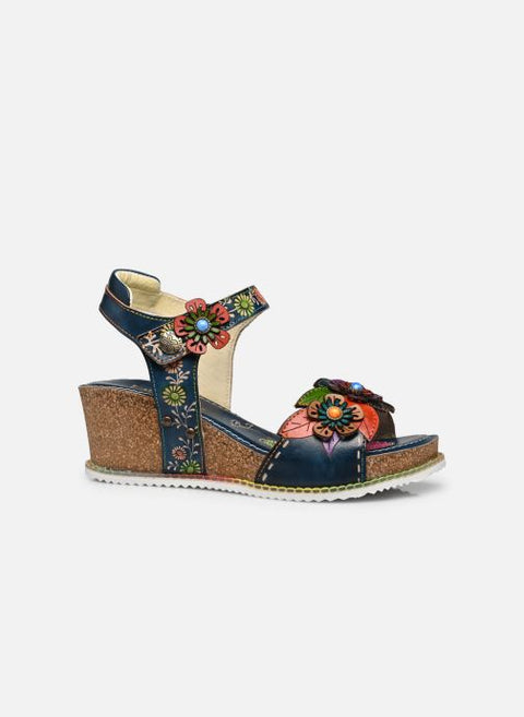 Laura Vita Bonito 05 Jeans Womens Casual Comfort Leather Stylish Sandals