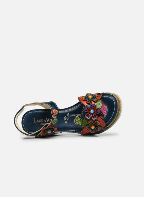 Laura Vita Bonito 05 Jeans Womens Casual Comfort Leather Stylish Sandals