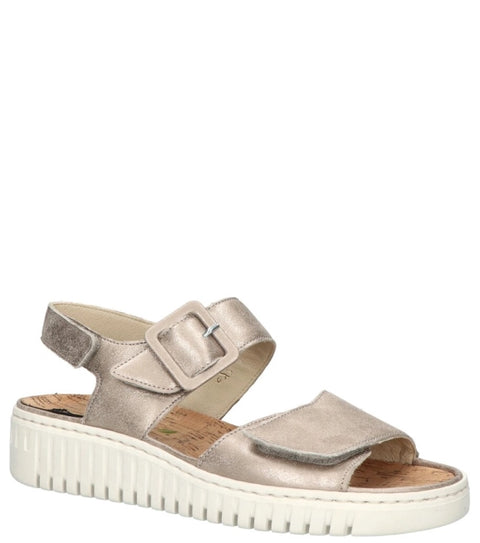 Waldlaufer 955004 131 070 Eclis Stein H-Willow Womens H Fitting Touch Fastening Sandals