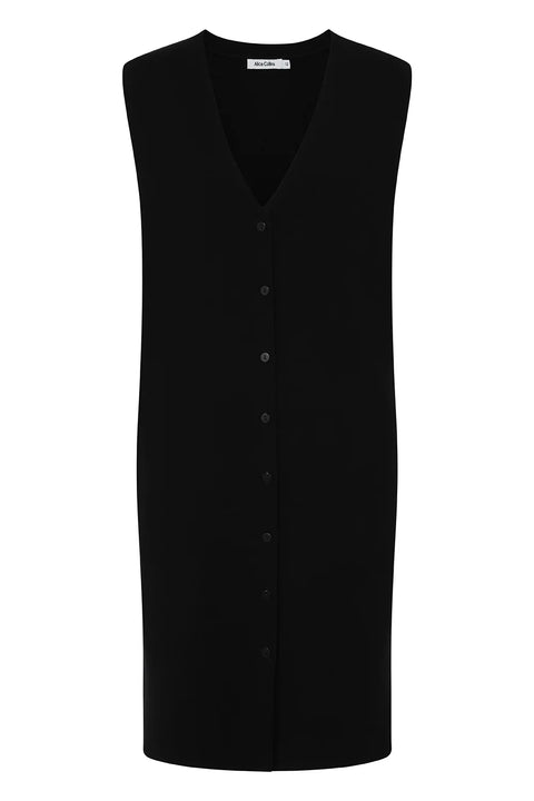 Alice Collins Karlie Sleeveless Jacket Black