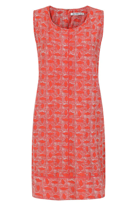 Alice Collins Harriet Print Dress Batik Feather