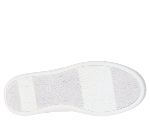 Skechers Slip-Ins 114825/WHT White BOBS D'Vine - So Flattered Womens Casual Comfort Hands Free Slip On Shoes Trainers