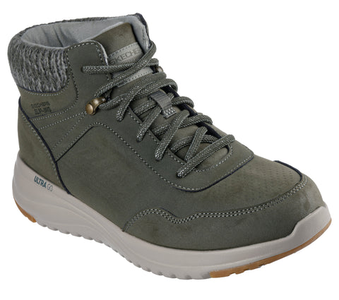 Skechers 144739/OLV Olive On-The-Go Stellar Womens Casual Comfort Boots