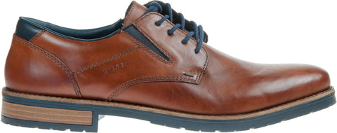 Rieker 14621-24 Brown Peanut Mens Casual Comfort Leather Slip On Shoes