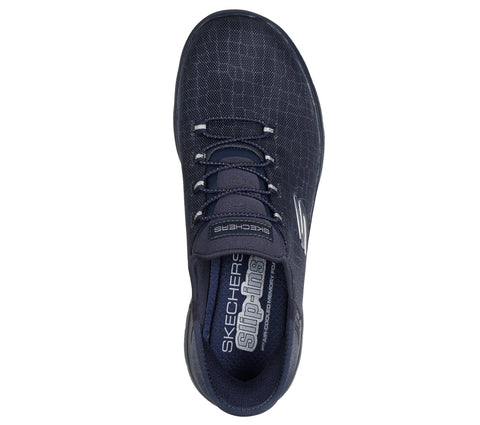 Skechers Slip - Ins 150128/DKNV Dark Navy Summits - Classy Night Womens Casual Comfort Hands Free Slip On Shoes