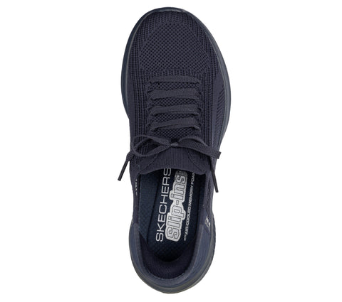 Skechers Slip - Ins 150447/DKNY Dark Navy Ultra Flex 3.0 - Pure Color Womens Casual Comfort Hands Free Slip On Shoes