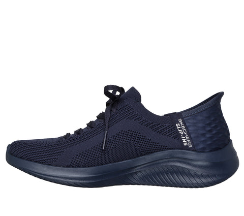 Skechers Slip - Ins 150447/DKNY Dark Navy Ultra Flex 3.0 - Pure Color Womens Casual Comfort Hands Free Slip On Shoes