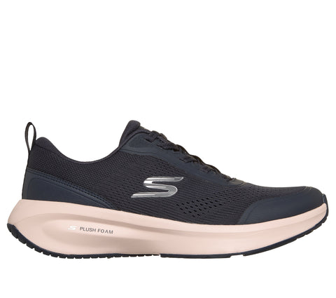 Skechers 150572/NVY Navy Skechers Plush Foam Womens Casual Comfort Lace Up Trainers