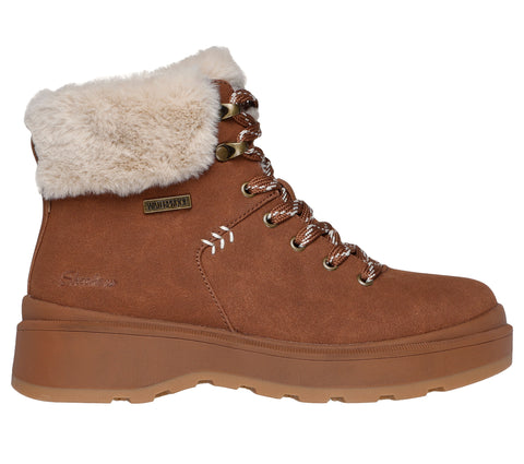 Skechers 168087/CSNT Chestnut Park City Womens Casual Comfort Lace Up Boots