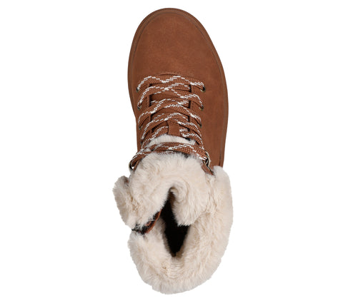 Skechers 168087/CSNT Chestnut Park City Womens Casual Comfort Lace Up Boots