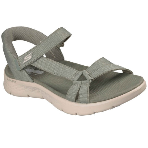 Skechers Slip Ins 141481/SAGE Sage GO WALK Flex Sandal - Illuminate Womens Casual Comfort Hands Free Sandal