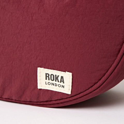 Roka Farringdon Bordeaux Taslon Bag