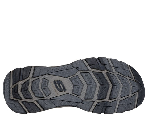 Skechers Slip Ins 205289/CHOC Chocolate Relaxed Fit Tresmen Reece Mens Casual Comfort Hands Free Slip On Sandals