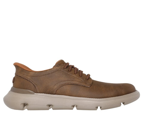 Skechers Slip Ins 205353/TPE Taupe Garza Duran Mens Casual Comfort Hands Free Slip On Shoes
