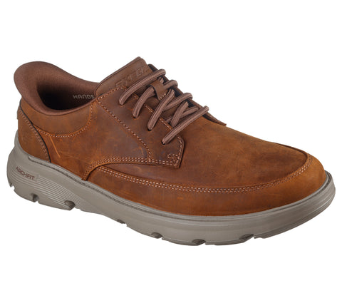 Skechers Slip Ins 205517/CDB Brown Arch Fit Garza - Rowan Mens Casual Comfort Hands Free Slip On Shoes