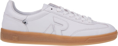 Rieker W2200-80 White Womens Casual Comfort Lace Up Trainers