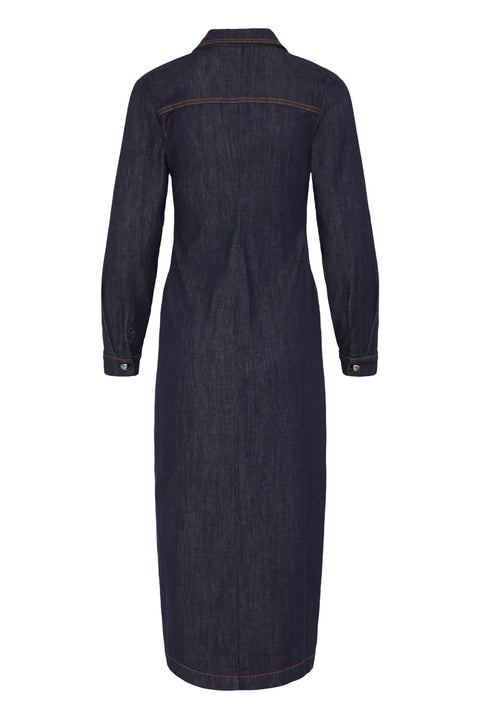 B.YOUNG Womens 20819300 BYKANEA Dark Denim Dress