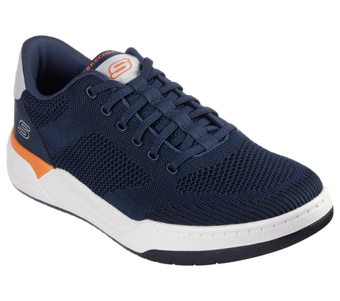 Skechers 210793/NVY Navy Relaxed Fit: Corliss - Dorset Mens Relaxed Fit Slip On Trainers