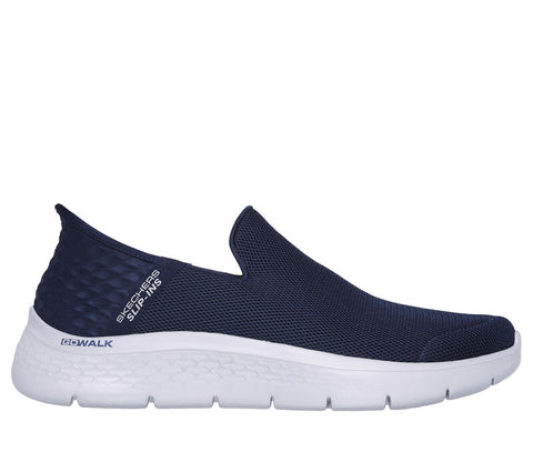 Skechers Slip - Ins 216491/NVY Navy Mens Go Walk Flex Hands Free Slip On Trainers