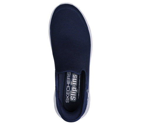 Skechers Slip - Ins 216491/NVY Navy Mens Go Walk Flex Hands Free Slip On Trainers