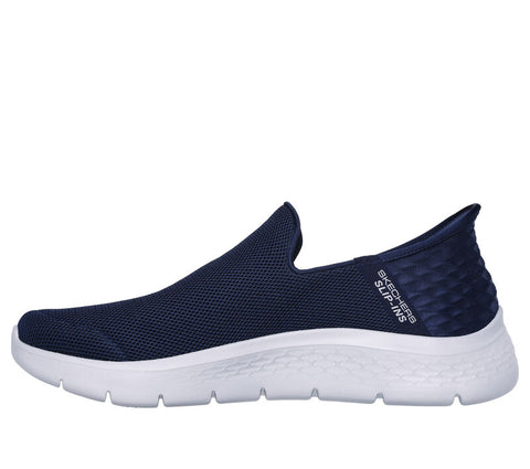 Skechers Slip - Ins 216491/NVY Navy Mens Go Walk Flex Hands Free Slip On Trainers