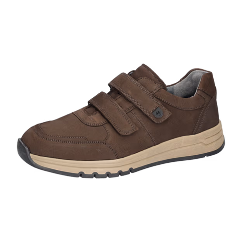 Waldlaufer 952302 182 031 H-Anton Elefant ebony Mens H Fitting Lace Up Zip Up Shoes