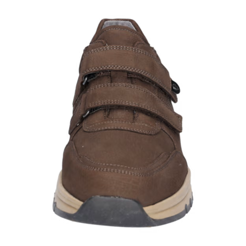 Waldlaufer 952302 182 031 H-Anton Elefant ebony Mens H Fitting Lace Up Zip Up Shoes