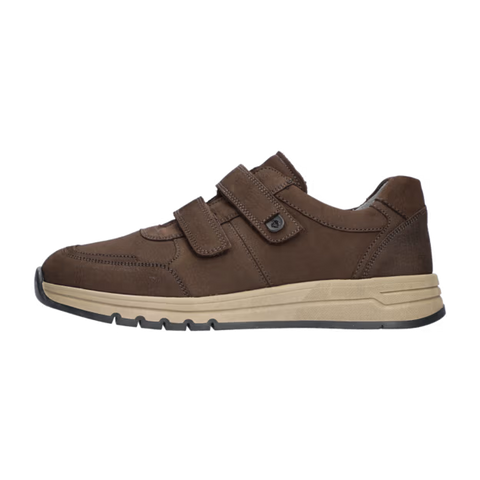 Waldlaufer 952302 182 031 H-Anton Elefant ebony Mens H Fitting Lace Up Zip Up Shoes