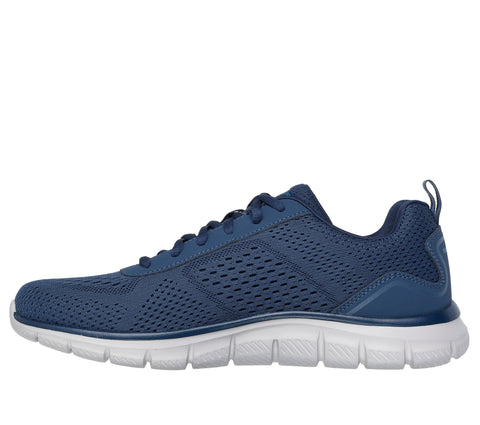 Skechers 232758/BLU Blue Track - Leshur Mens Casual Comfort Lace Up Trainers