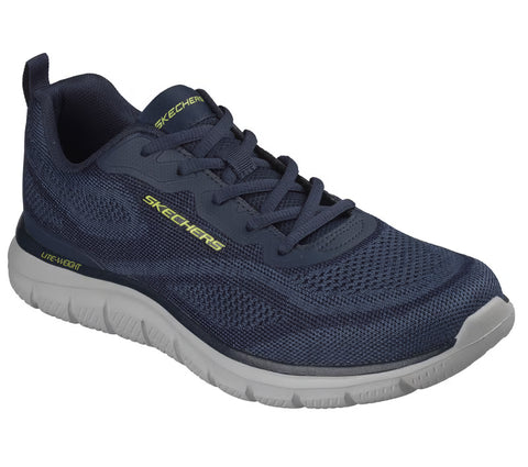 Skechers 233064/NVY Navy Track Pohlter Mens Casual Comfort Lace Up Trainers