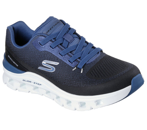 Skechers Slip - Ins 233132/BKBL Glide - Step Pro - Waverra Mens Casual Comfort Hands Free Slip On Shoes