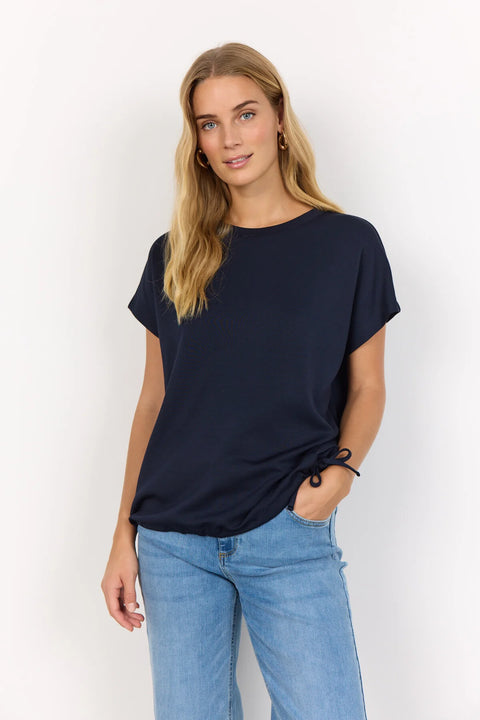 Soy Concept Banu 169 Navy Tee