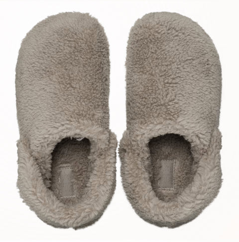 Crocs Unisex Mushroom Classic Cozzzy Faux Fur Slippers