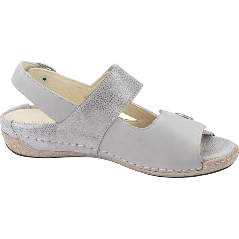 Waldlaufer 342002 209 070 Heliett Denver Tore Stein Womens Touch Fastening H Fitting Sandals