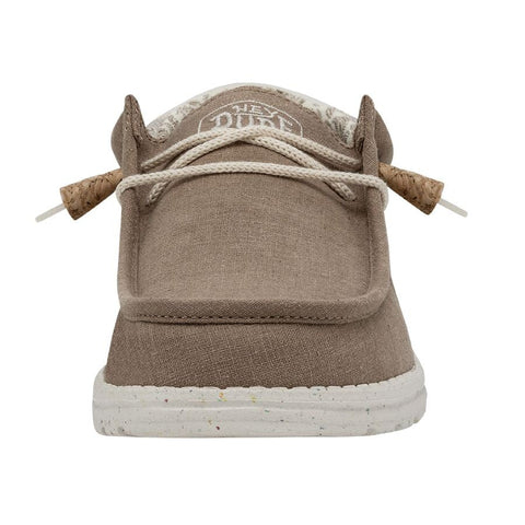 Hey Dude Wally Break Stitch Clay Textile Slip On Shoes