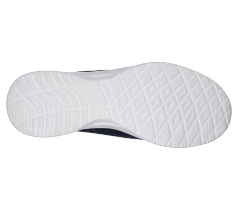 Skechers 58360/NVY Dynamight Mens Casual Comfort Elastic Lace Trainers