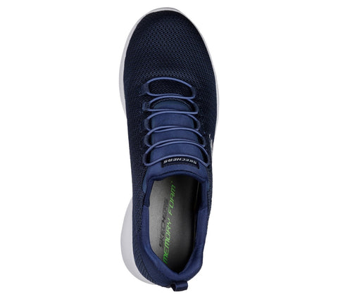 Skechers 58360/NVY Dynamight Mens Casual Comfort Elastic Lace Trainers