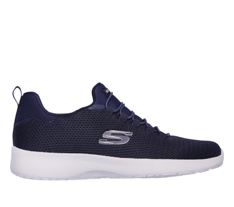 Skechers 58360/NVY Dynamight Mens Casual Comfort Elastic Lace Trainers