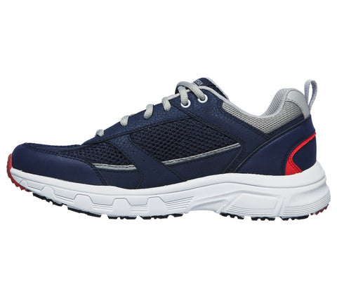 Skechers 51898/NVGY Navy Grey Oak Canyon Verketta Relaxed Fit Lace Up Trainers
