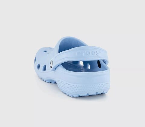 Crocs Classic Clog Blue Calcite Kids Boys Girls Croslite Casual Comfy Lightweight Beach Slip On Shoes