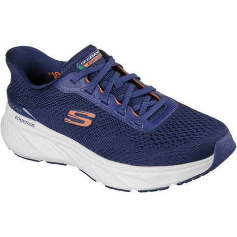 Skechers Slip - Ins 232846/NVOR Navy/Orange Edgeride Mens Casual Comfort Hands Free Slip On Shoes