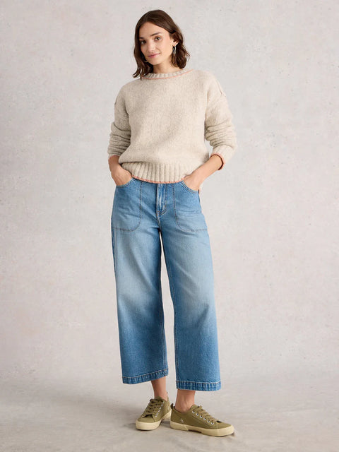 White Stuff Justine Jumper Light Natural