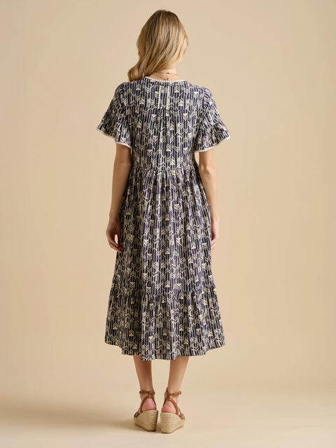 Brakeburn Arrows Midi Dress