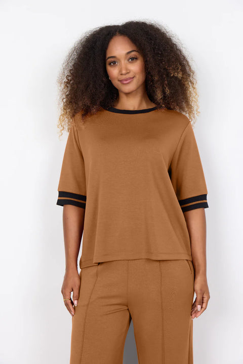 Soya Concept Banu 286 Blouse Toffee