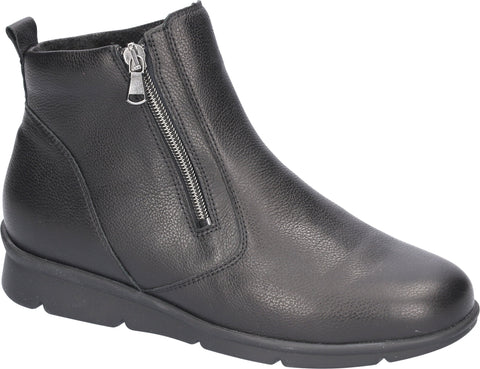 Waldlaufer 693802 139 001 K-Inga Vega P Schwarz Womens K Fitting Ankle Boots