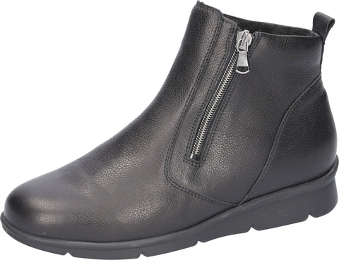 Waldlaufer 693802 139 001 K-Inga Vega P Schwarz Womens K Fitting Ankle Boots
