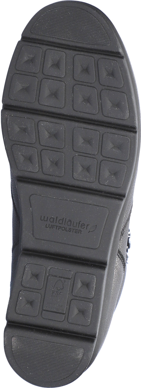 Waldlaufer 693802 139 001 K-Inga Vega P Schwarz Womens K Fitting Ankle Boots