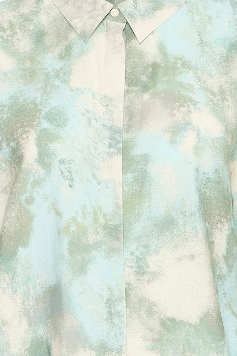 B.Young 20816716 Byibine SS Shirt Blue Haze