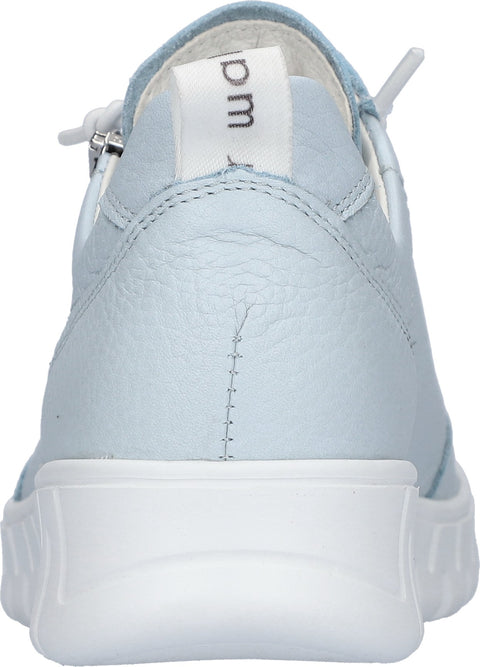 Waldlaufer 916003 169 267 H-Birdy Hoxy Sky Womens H Fitting Elastic Lace and Zip Fastening Trainers